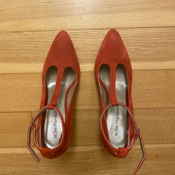 La Fee Maraboutee Red Heels EU 37/ US 6.5 - Picture 4 of 5